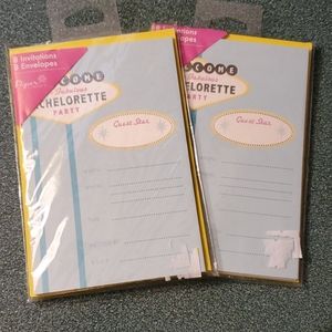 Lot of 16 invitations